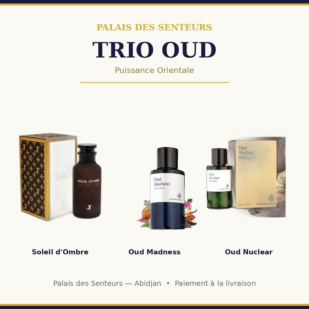 TRIO OUD – Pack de 3 Parfums