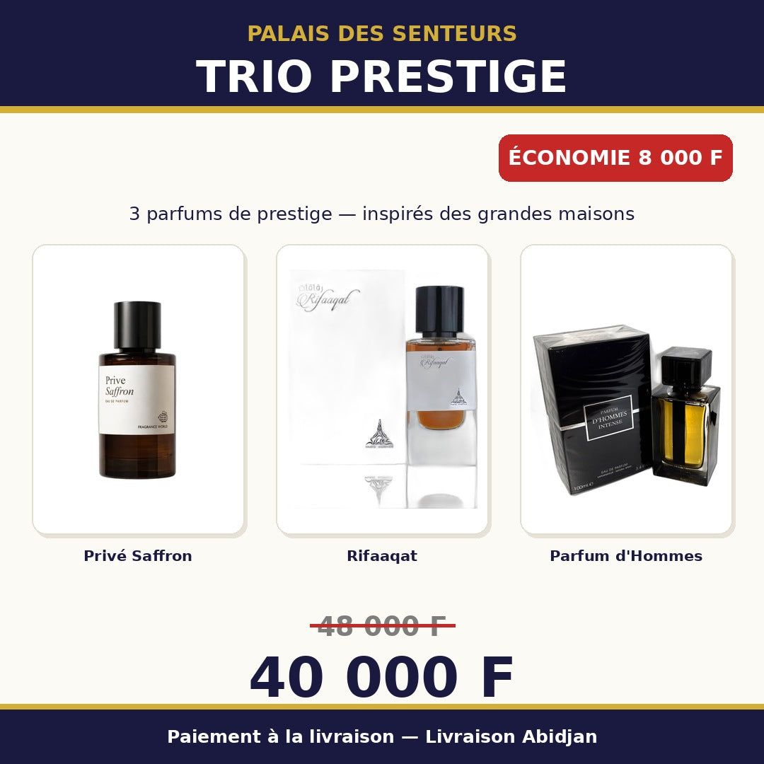 TRIO PRESTIGE – Pack de 3 Parfums